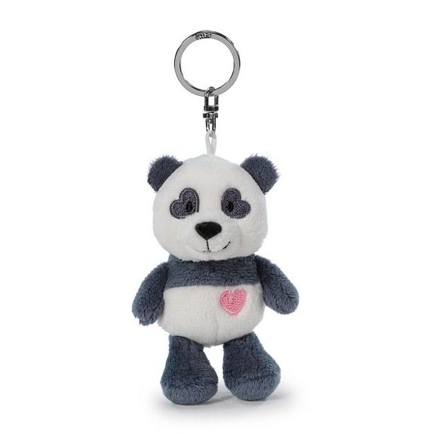 NICI NICI klíčenka Panda Love se srdíčkem 10cm