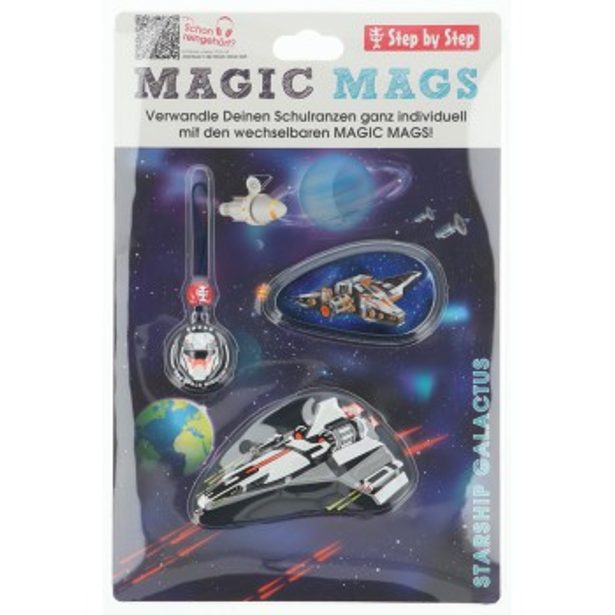 Doplňková sada obrázků MAGIC MAGS, Starship Galactus, pro aktovky a batohy Step by Step