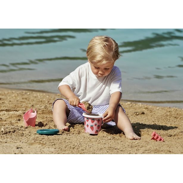 Kyblíček Jahůdka s konvičkou a přísl., 13 cm