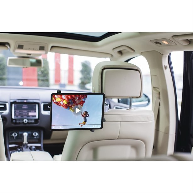 Hama držák na tablet 7"-11", uchycení na opěrku hlavy ve vozidle, hliníkový