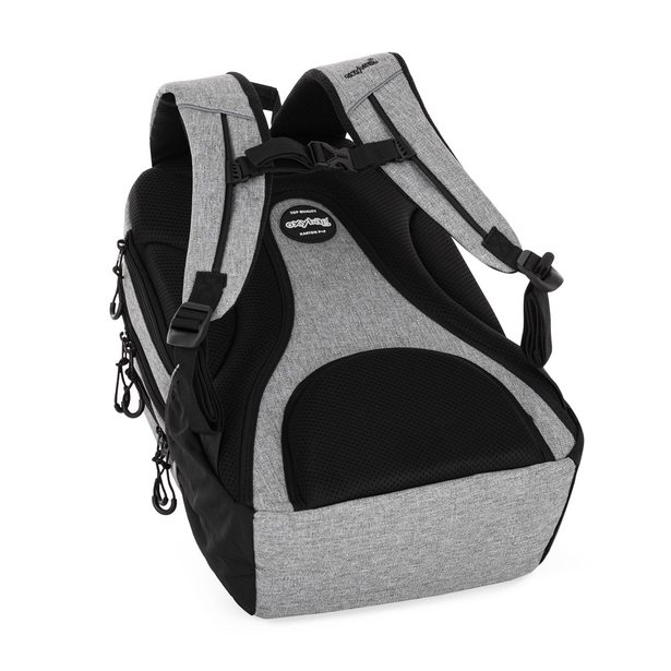 Studentský batoh + etue OXY Sport Grey Melange