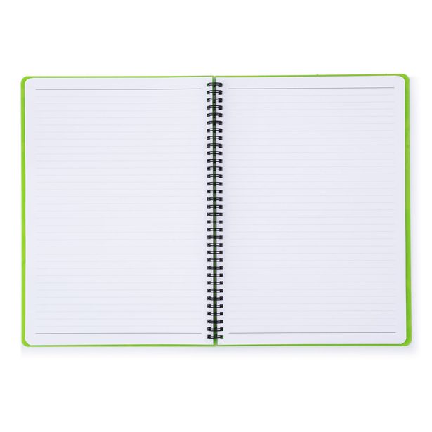 Twin wire blok A5 PP NEO COLORI zelená
