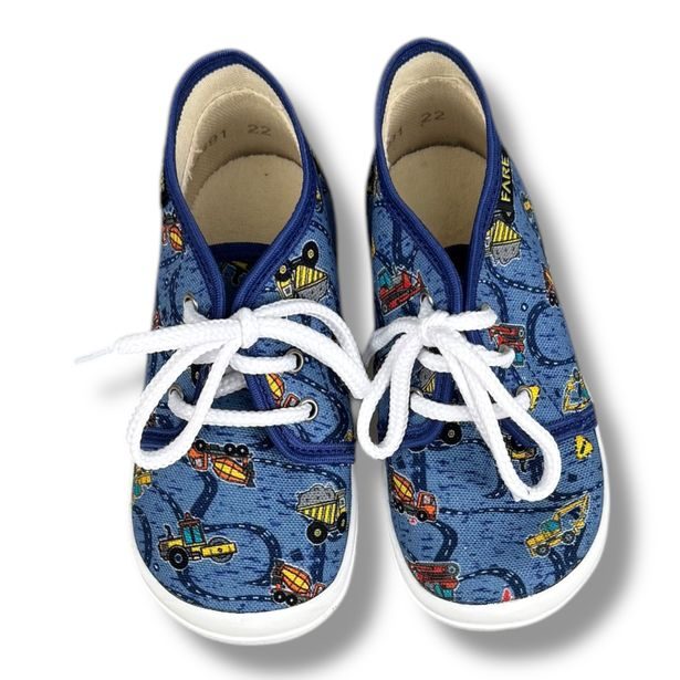 Dětské sněrovací papuče Fare - Auta