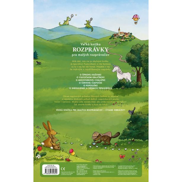 Veľká knižka ROZPRÁVKY pre malých rozprávačov