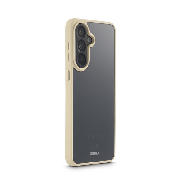 Hama Frame Protect, kryt pro Samsung Galaxy A57 5G, 20 % recyklov. materiálů, průhledný/béžový