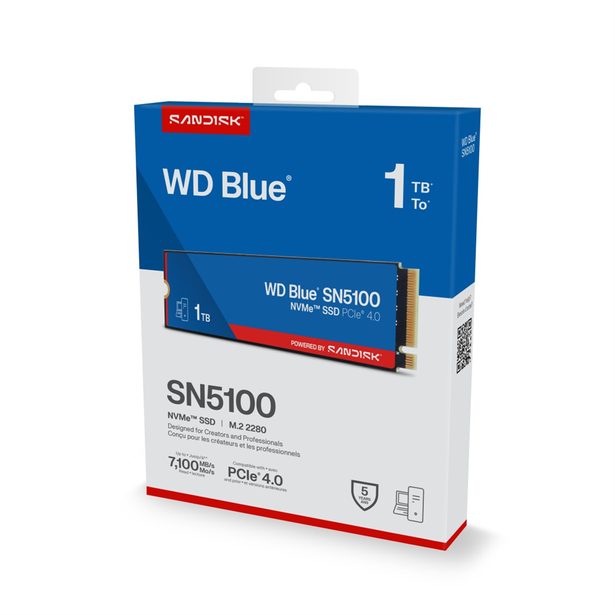 WD Blue SN5100 NVMe SSD, 1 TB