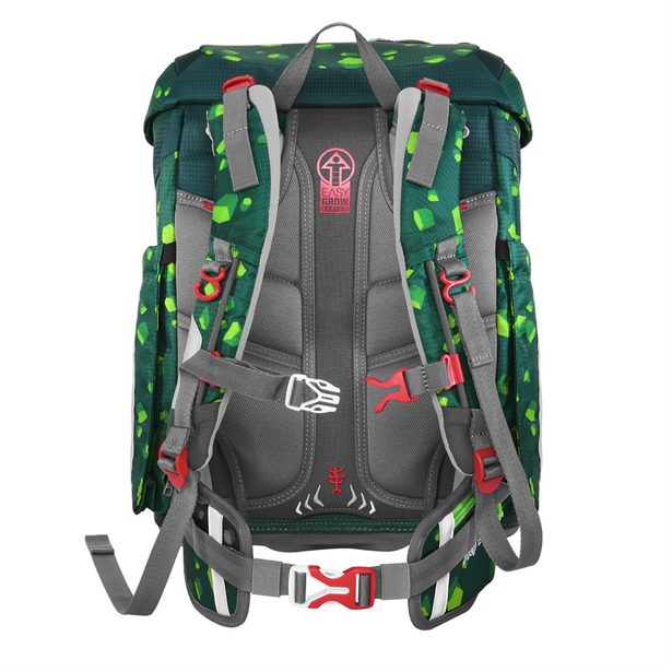 Školní aktovka Step by Step FIT, Dino Targo - 5 dílný set, AGR certifikát