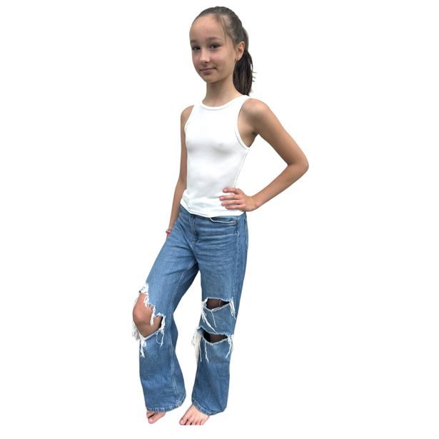 Dívčí tílko white