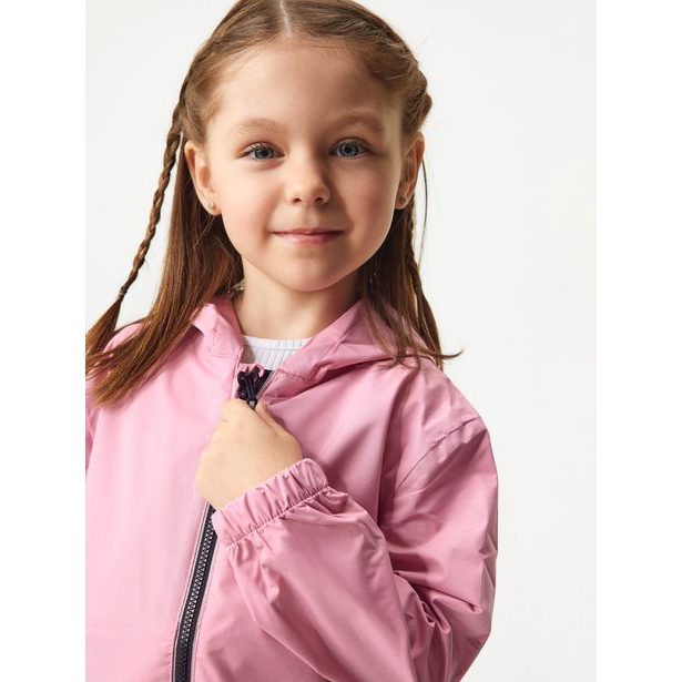 Unuo, Dětská bunda do deště, Starorůžová