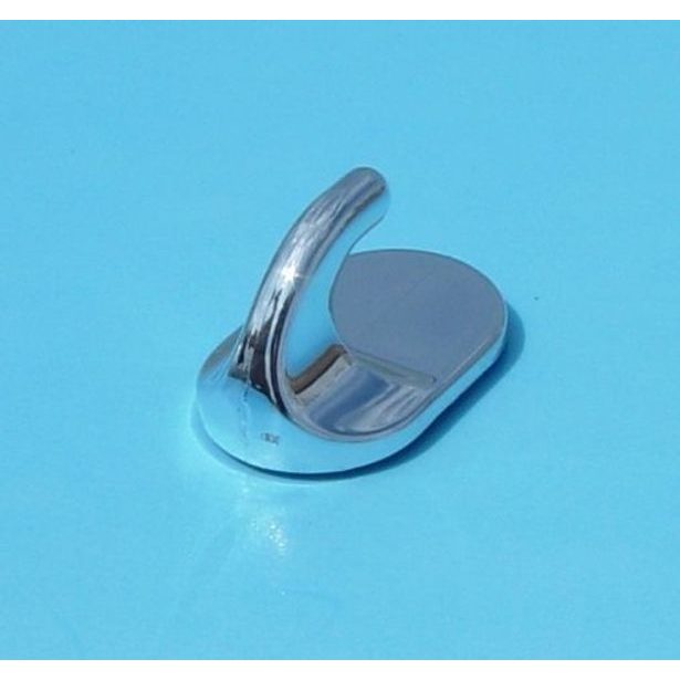 háček 1031 OVÁL pokovený,samolep.