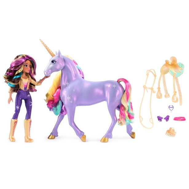 UNICORN ACADEMY SVĚTELNÝ JEDNOROŽEC WILDSTAR 24 CM