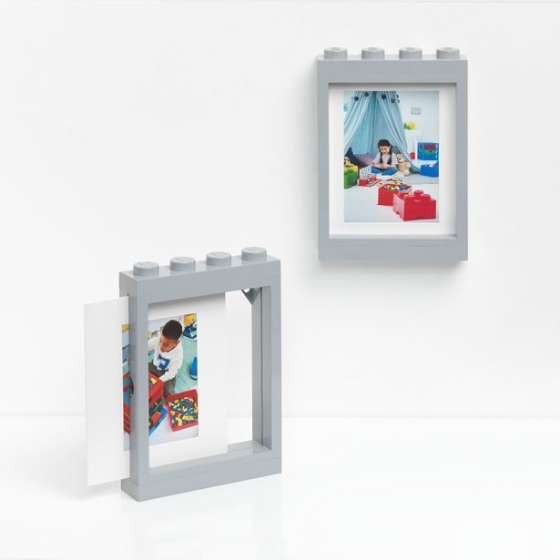 LEGO fotorámeček - šedá