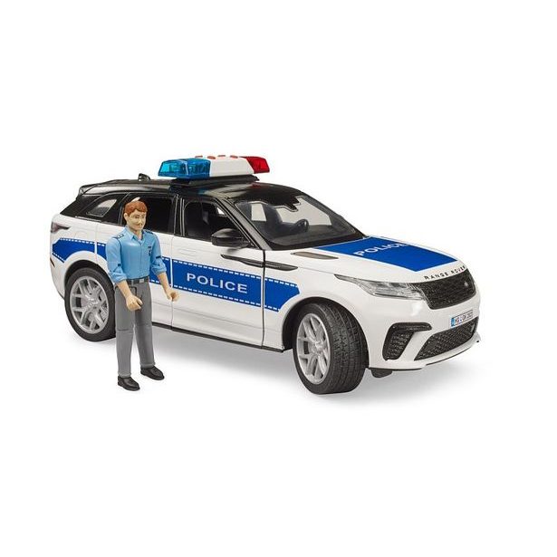 BRUDER Záchranná auta - Range Rover Velar Policie s policistou