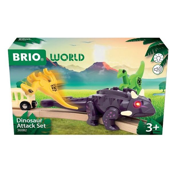 BRIO Vlaková sada dinosauří útok