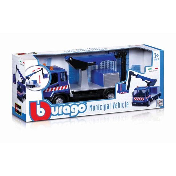 Bburago 1:43 Servisné vozidlá assort 6 druhov (12ks)