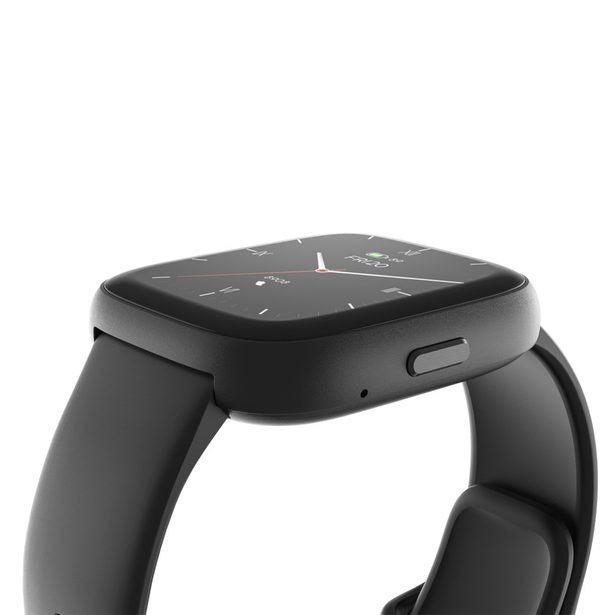 Hama 4000, smart hodinky, funkce telefonování, voděodolné IP68, Siri/ Google Assistant, černé