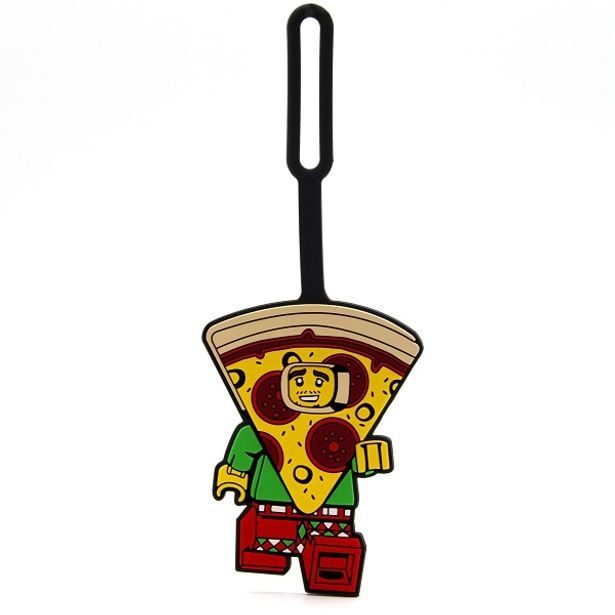 LEGO Iconic Jmenovka na zavazadlo - Pizza