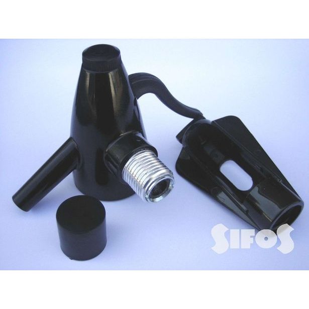 ND-hlava sifon KOVOČAS (oplet.láhev) (KOVO)