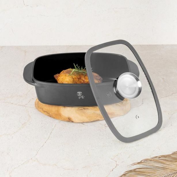 BERLINGERHAUS Pekáč s titanovým povrchem a aroma poklicí Antracit Collection BH-8800