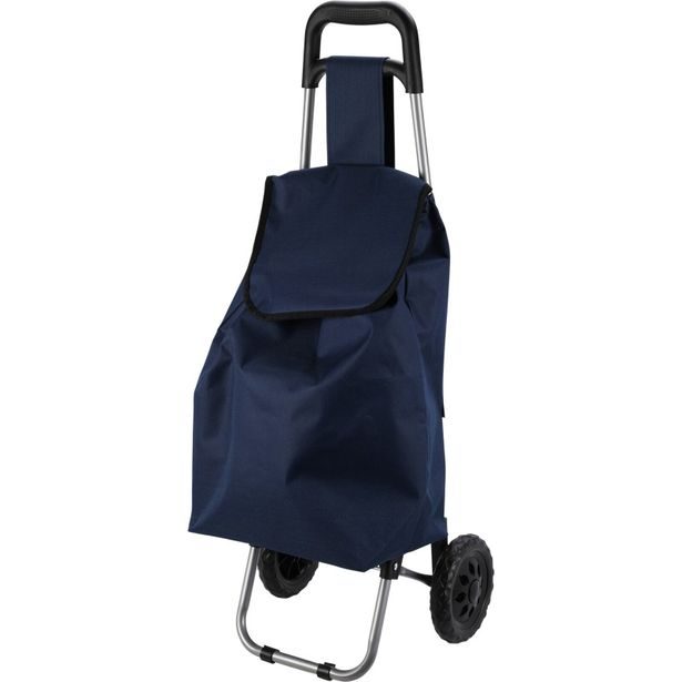EXCELLENT HOUSEWARE Nákupní taška na kolečkách 33 l modrá KO-CM6000030modr