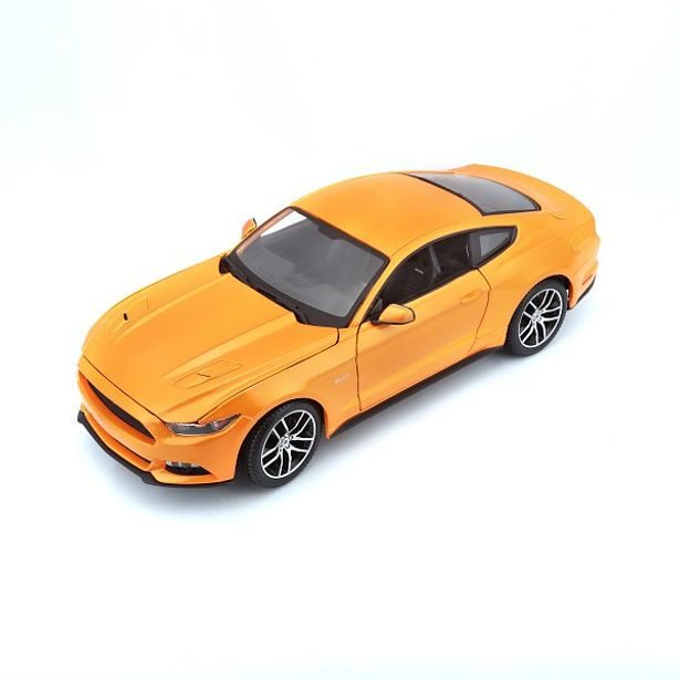 Maisto Maisto - 2015 Ford Mustang GT, metal oranžová, 1:18