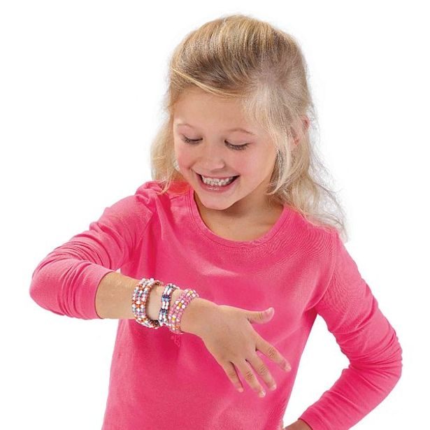 SES Výroba náramků ze skleněných korálků