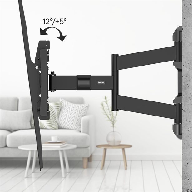 Hama nástěnný držák TV až 120", 800x600, pohyblivý, 100 kg