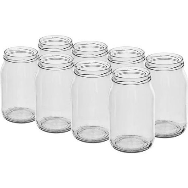 BROWIN SADA SKLENIC TWIST NA ZAVAŘ.900ML,8KS, BEZ VÍČKA82