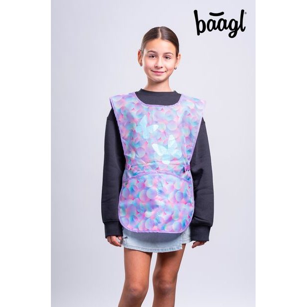 BAAGL SET 5 Ergo Candy: aktovka, penál, sáček, zástěra, peněženka