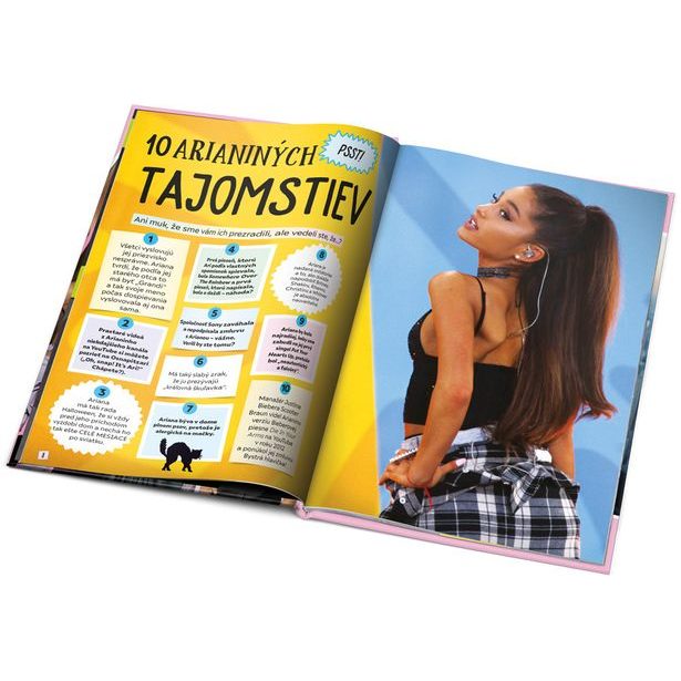 ARIANA GRANDE – Základný sprievodca pre fanúšikov