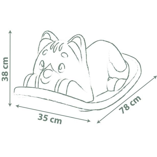 Houpačka Life kočička zelená