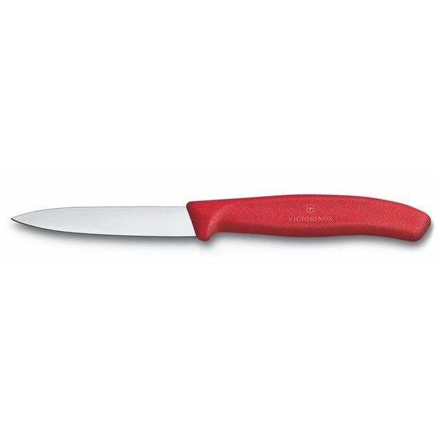 VICTORINOX NŮŽ NA ZELENINU VICTORINOX SWISSCLASSIC,ČERVENÁ8CM_hamashop