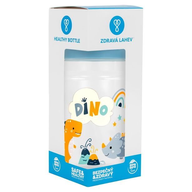 Zdravá lahev DINO duha