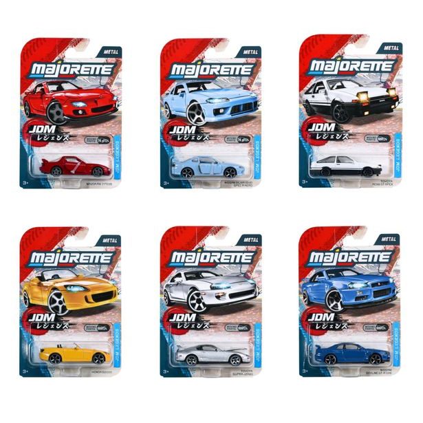 JDM Legends Autíčko Premium, 6 druhů