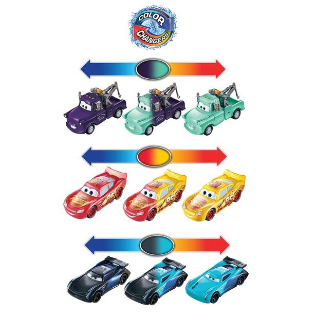 CARS COLOR CHANGERS PODZIMNÍ EDICE ASST