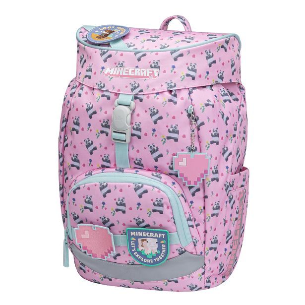 BAAGL Školní batoh Airy Minecraft Panda