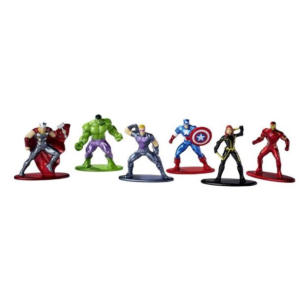 Marvel Avengers figurky 1,65", sada 6 ks