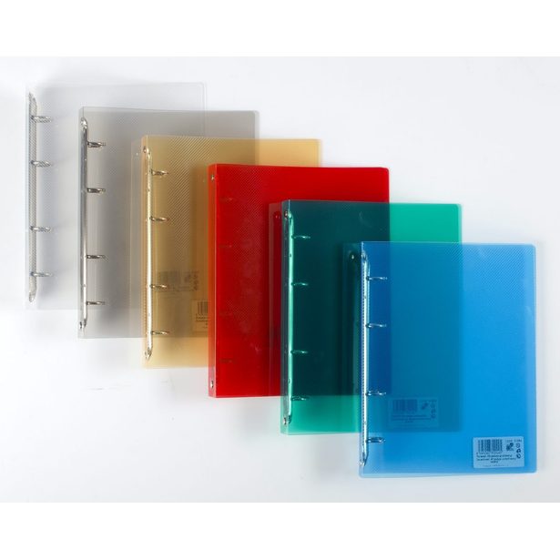 Pořadač PP A5 4kr. Lines assort