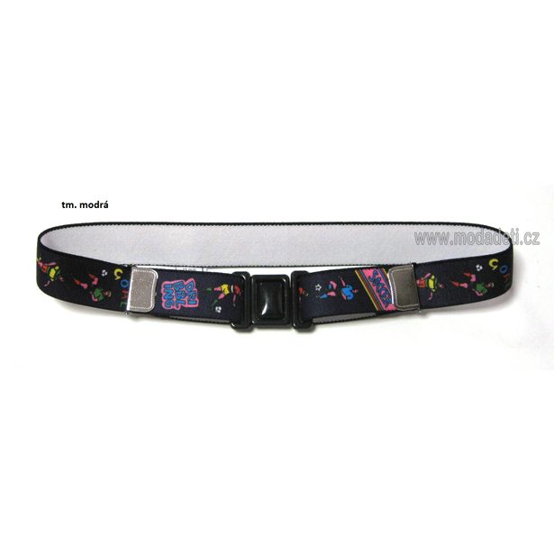 Dětský opasek černá spona obrázky, Barva: mix barev