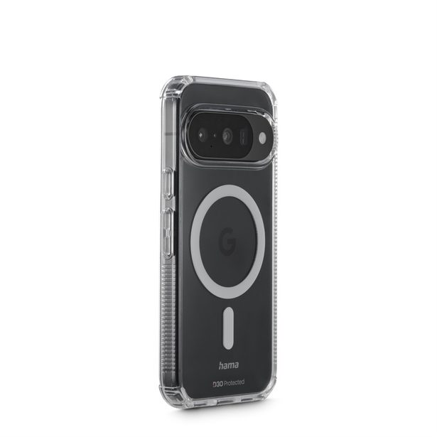Hama Extreme Protect, kryt pro Google Pixel 10/10 Pro, magnetický, D3O®, nežloutne, průhledný