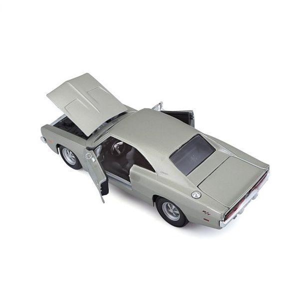 Maisto Maisto - 1969 Dodge Charger R/T, stříbrná, 1:25