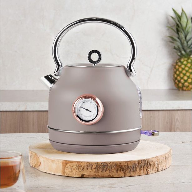 BERLINGERHAUS Rychlovarná konvice s teploměrem Taupe Collection BH-9514