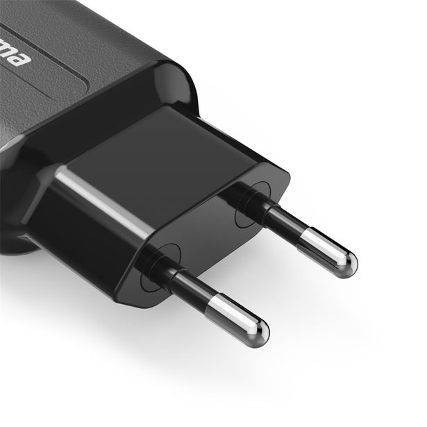 Hama USB nabíječka, 2x USB-A, 12 W/2,4 A