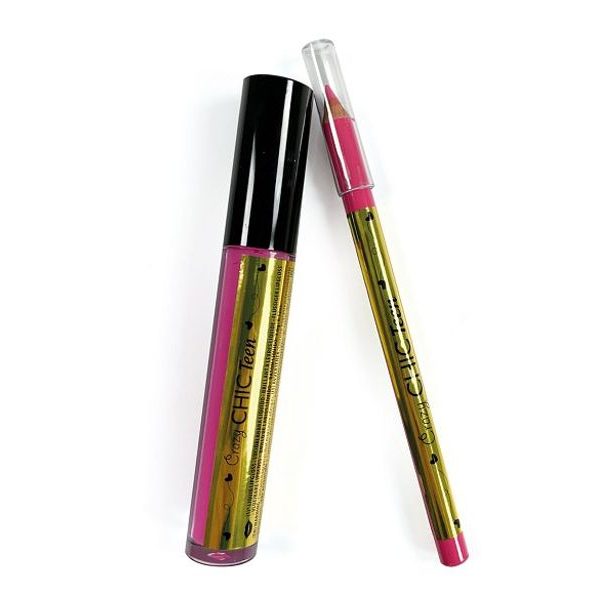 CLEMENTONI Crazy CHIC TEEN - Lesk na rty PINK