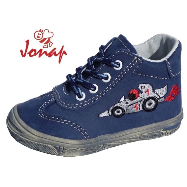 Detská kožená obuv JONAP 011N Formule Modrá