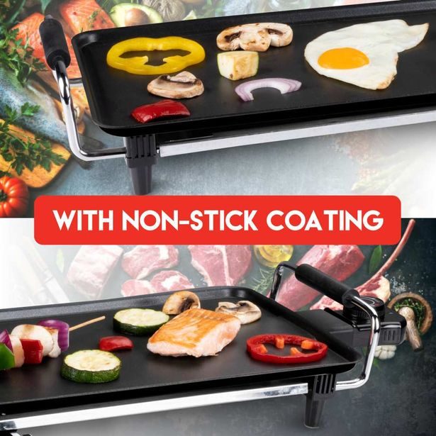 ALPINA Elektrický gril teppanyaki 1800W 70x23 cm ED-218210