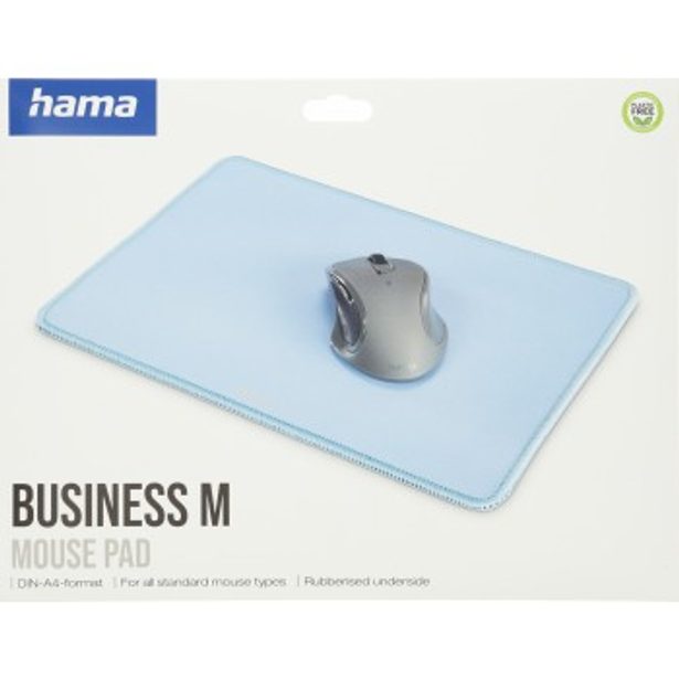 Hama podložka pod myš Business, velikost M, modrá