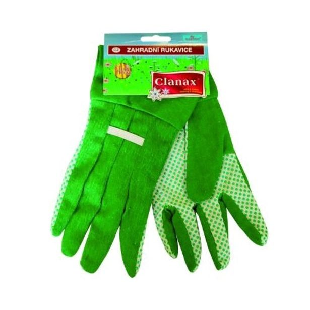 rukavice 1 pár, vel. L, PES+PVC, zahradní