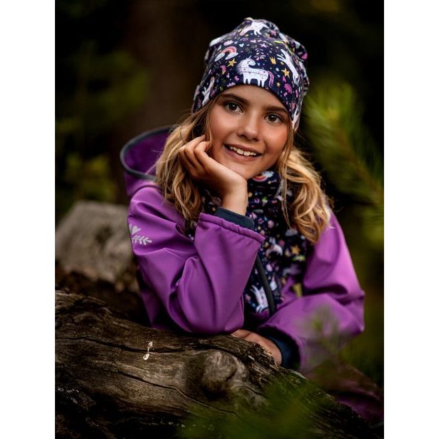 Unuo, Dětský nákrčník z fleecu, Jednorožci