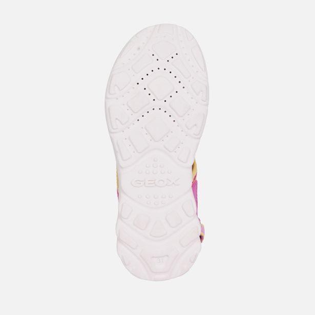 Růžové dívčí sandály Geox Airadyum